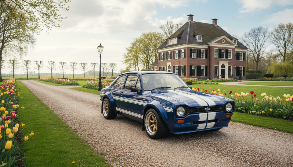 Wielkasten uitrollen van oldtimers